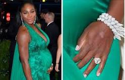 How much did Serena's wedding ring cost?